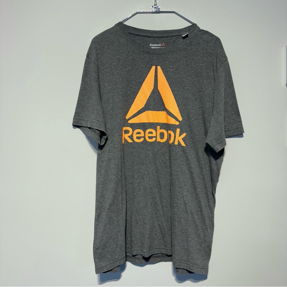 🛍4 for 20$ - Reebok Crossfit Gym Short Sleeve Tee - Grey - L